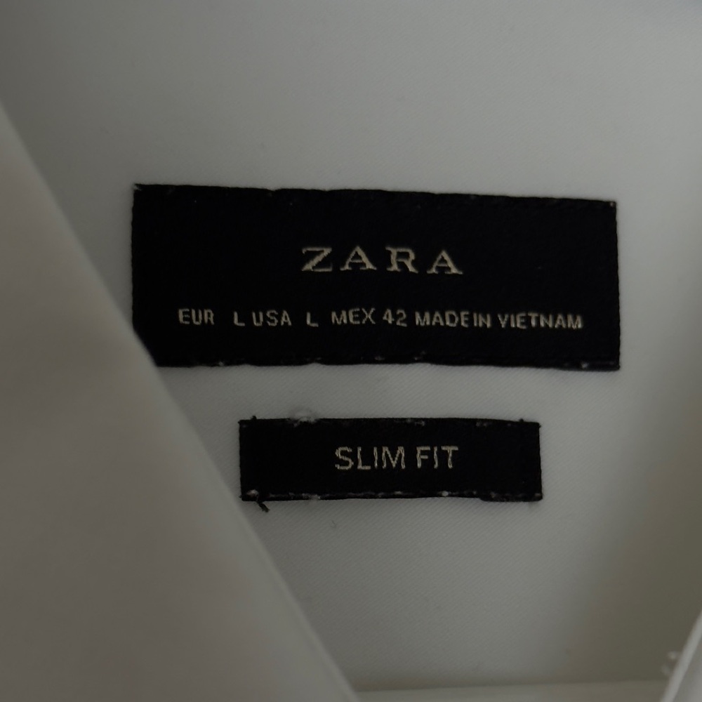 Zara white shirt